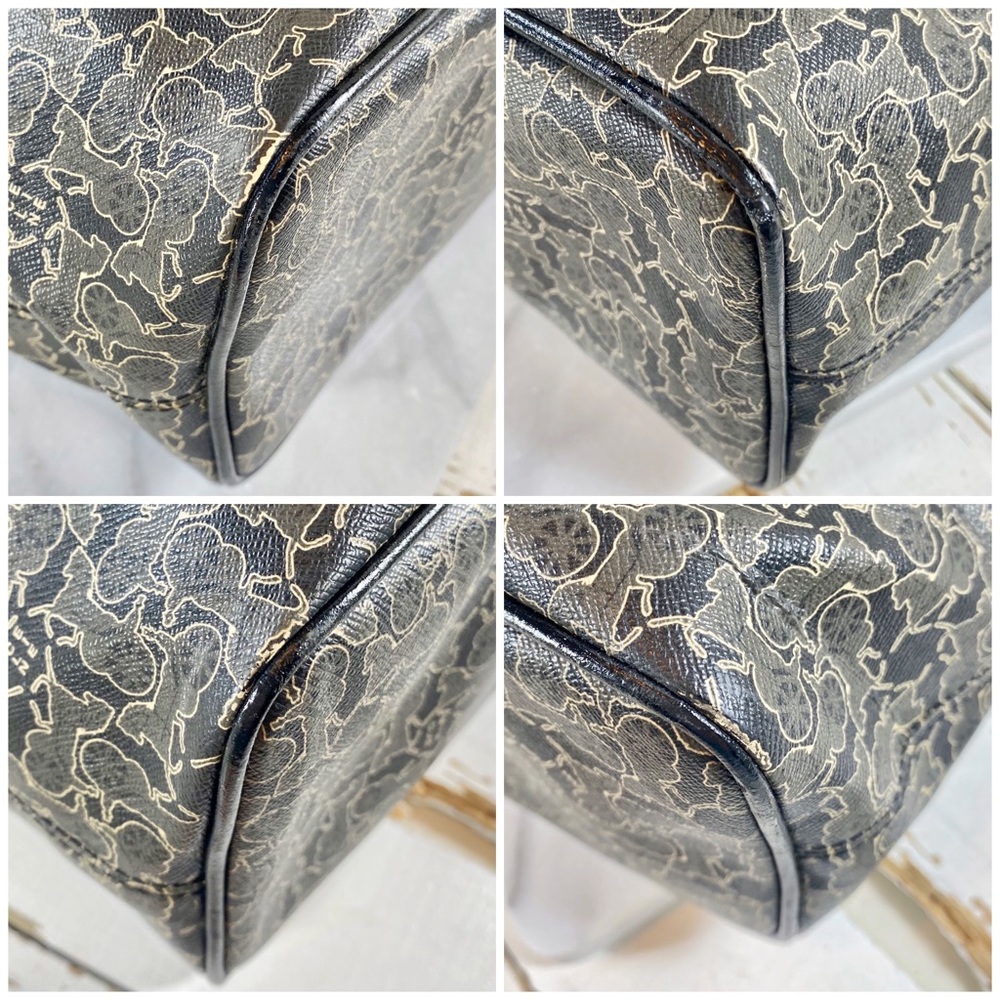 Celine Logo & Carriage Coated Canvas Tote - Picture 7 of 10